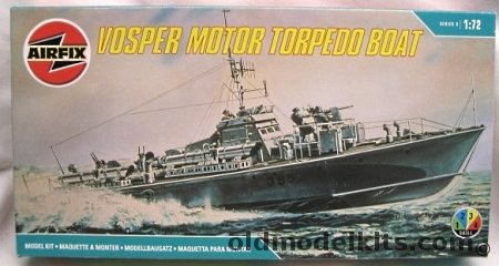 Airfix 1/72 Vosper Motor Torpedo Boat, 05280 plastic model kit